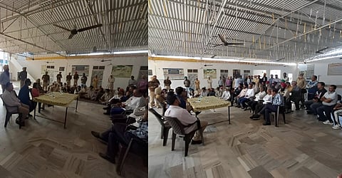 DC visits stubble burning hot spot villages, urges farmers to join hands with government