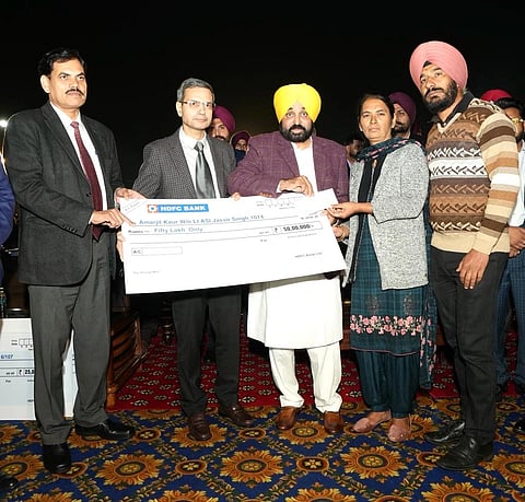 Cm inaugurates first of its kind cultural event Guldasta 2023 organized by Punjab Police and PFTAA.