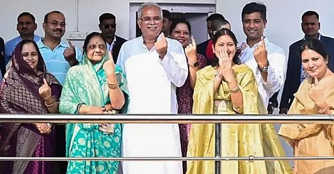 Chhattisgarh Election Results 2023: BJP takes lead, Congress trailing behind in massive turnover