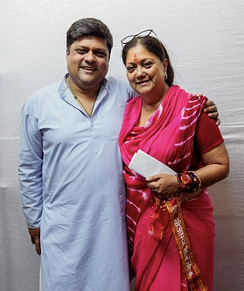 Vasundhara's son Dushyant accused of lobbying among BJP's Rajasthan MLAs