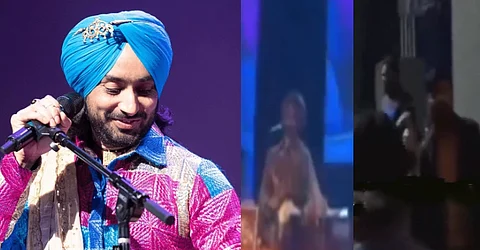 Satinder Sartaaj's Patiala concert stopped by Punjab Police; Angry fans raise slogans in Video
