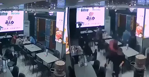 China Earthquake Video: People in restaurant run to save life amid massive 6.2 mag quake