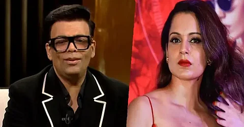 Karan Johar breaks silence on Kangana Rananut's 'flagbearer of nepotism' remark; 'I laugh..'