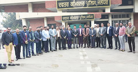 Jalandhar industrialists praise CP Swapan Sharma regarding the encroachment removal process