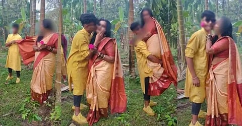 Karnataka Govt School headmistress' romatic pics with Class X student leaked; Parents demand legal action