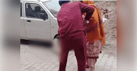 Ludhiana man viciously attacks stray dog with a spear; dog admitted to vet.hospital