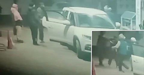 Shots fired in Jalandhar: Youths opens fire at Petrol Pump in Adampur, robbery caught on CCTV
