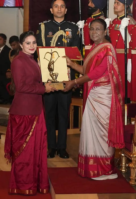 President of India Honours LPU Student Nasreen Shaikh with Arjuna Award