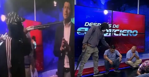 Ecuador TC Station, Ecuador TC Station Hijack, Ecuador TV Studio Attack, Guayaquil TC Station Attack Video