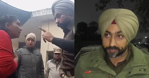 Ludhiana SHO, Daba SHO, Daba SHO Viral Video, Daba SHO Woman Activist Fight