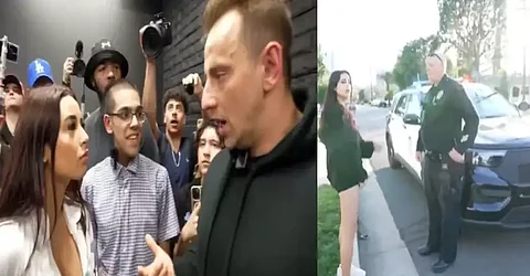 Neon GF Sam Frank, Neon girlfriend Sam Frank, Sam Frank Arrest, Sam Frank Detain, Neon GF Sam Frank Arrest