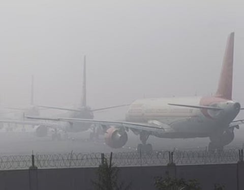 Over 110 flights delayed as fog continues in Delhi