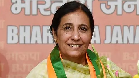 Sikandar Singh Maluka (Left) and Parampal Kaur Sidhu (Right)