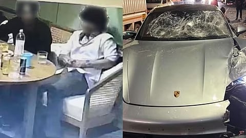 Porsche Car Crash Case new CCTV shows Pune builder's son enjoying alcohol in Pub moments before accident; Watch