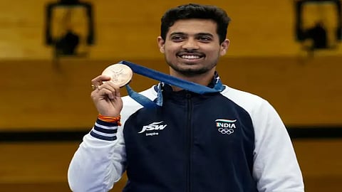 Swapnil Kushale, Swapnil Kushale TTE, Swapnil Kushale Ticket Collector, Who is Swapnil Kushale, Swapnil Kushale Paris Olympics, Swapnil Kushale Bronze Medal, Swapnil Kushale Shooting, Swapnil Kushale Shooting Paris Olympics 2024