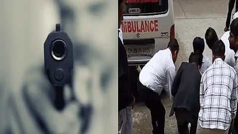 Chandigarh District Court, Chandigarh District Court Firing, Firing In Chandigarh Court, Chandigarh District Court Punjab Police AIG, Chandigarh District Court IRS Officer Murder, IRS Officer Chandigarh Court Murder