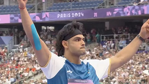 Neeraj Chopra, Neeraj Chopra Paris Olympics, Neeraj Chopra Men Javelin Final, Men Javelin Qualification Neeraj Chopra Throw