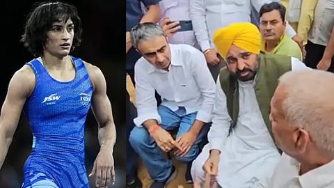 Punjab CM, Punjab CM Bhagwant Mann, Punjab CM Bhagwant Mann, Bhagwant Mann Mahavir Phogat, Bhagwant Mann Vinesh Phogat, Bhagwant Mann Vinesh Phogat Qualification