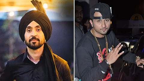 Diljit Dosanjh, Honey Singh, Why Diljit Dosanjh not work with Honey Singh, Diljit Dosanjh Honey Singh Rivalry, Diljit Dosanjh Honey Singh not working reason