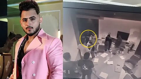 Millind Gaba, Millind Gaba Fight, Millind Gaba TSeries Fight, Millind Gaba TSeries fight Video, Millind Gaba Drinking, Millind Gaba Drinking Tseries office, Millind Gaba CCTV TSeries drinking