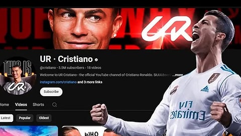 Cristiano Ronaldo, Cristiano Ronaldo YouTube, Cristiano Ronaldo YouTube susbsribers, Cristiano Ronaldo YouTube Channel, Cristiano Ronaldo YouTube record, Cristiano Ronaldo Records on YouTube