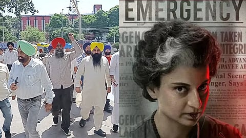 Emergency, Kangana Ranaut Emergency Release Ban, Punjab Kangana Ranaut Movie Emergency Ban, Emergency Movie Ban Punjab, Emergency Movie Ban Jalandhar