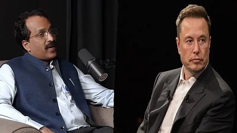 ISRO on Elon Musk, ISRO Chief S Somnath On Elon Musk, Elon Musk ISRO Chief Dr. S Somnath, Elon Musk Inspiration ISRO Chairman S Somnath