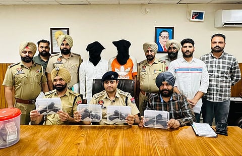Punjab Police in joint Operation with Central Agency bust Pak-backed Arms Smuggling module