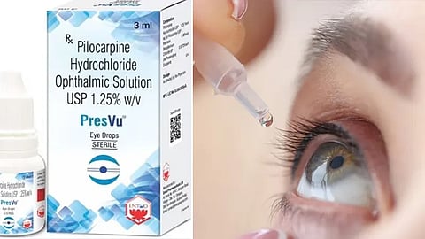 PresVu, ENTOD Pharmaceuticals Ltd, ENTOD Pharmaceuticals Ltd PresVu, ENTOD Pharmaceuticals Ltd Licence Suspended, PresVu Licence Suspended