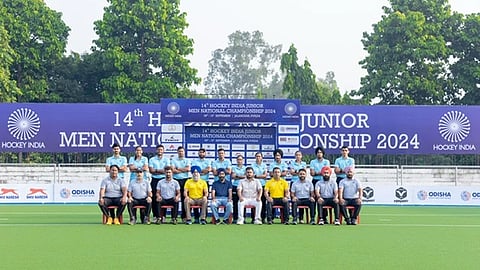 14th Hockey India Junior Men's National Hockey Championship : In the semi-finals, Punjab will face Haryana and Uttar Pradesh will face Karnataka