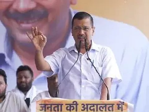 Kejriwal questions if RSS okay with BJP's politics; Says RSS should keep a tab on the BJP.