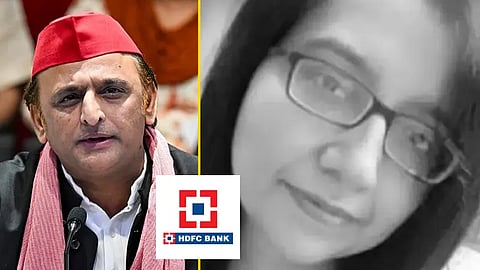 HDFC Employee dies of Work Pressure; Akhilesh Yadav Blames BJP’s failed politics