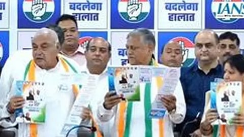 Cong manifesto for Haryana polls promises welfare of farmers, women, youth