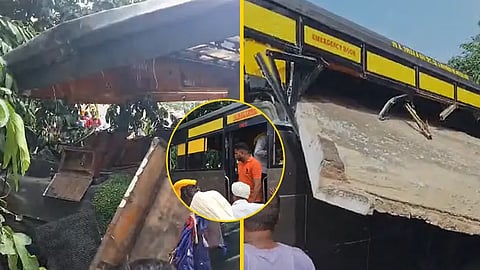 Private Bus Crashed due to break failure in Gurdaspur; 4 Dead, Over 15 Injured in the accident