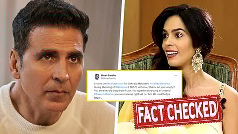 Akshay Kumar, Mallika Sherawat, Mallika Sherawat Akshay Kumar, Fact Check Akshay Kumar Mallika Sherawat