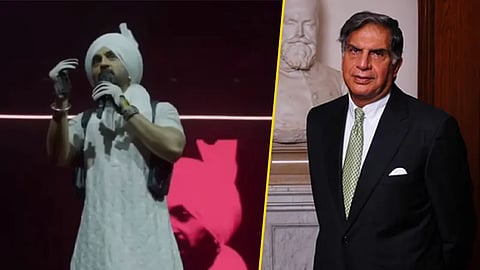 Diljit Dosanjh pays tribute to Ratan Tata during concert; Says, ‘He lived a flawless life…’