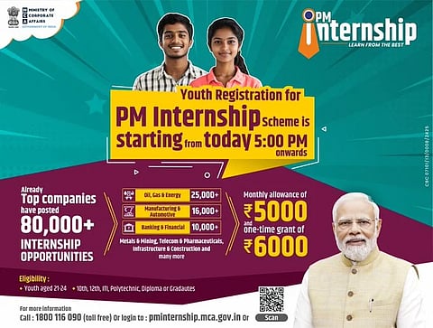 PM Internship Scheme: Government launches internship portal with over 80K opportunities, know how to register