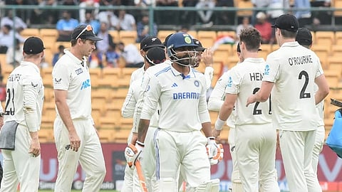 India's lowest Test total away and home