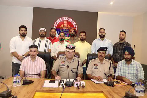 Punjab police avert 3 possible target killings with arrest of 5 members of bambiha-kaushal gang; 9 weapons recovered