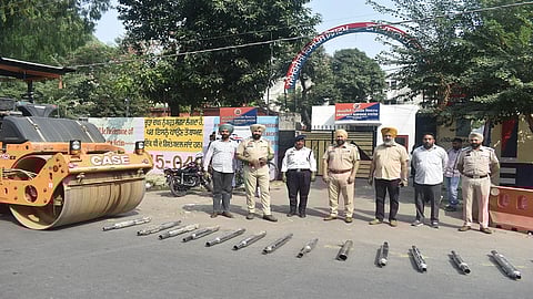 Commissionerate Police cracks down on modified silencers, intensifies patrolling, sets up citywide checkpoints