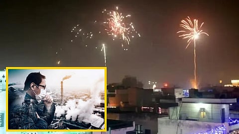 Pollution Crisis in Haryana: AQI Crosses 500 as Diwali Fireworks and Stubble Burning Worsen Air Quality