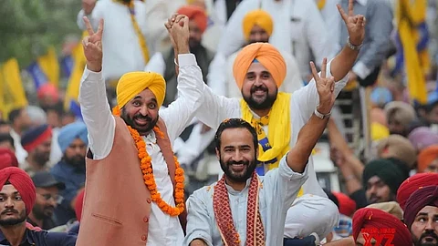 Punjab bypolls: CM Mann attacks BJP, Cong