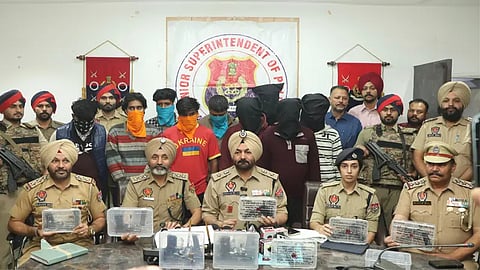 Jalandhar Rural Police, Jalandhar Rural Police international extortion racket, 10 arrested foreign-controlled criminal gangs