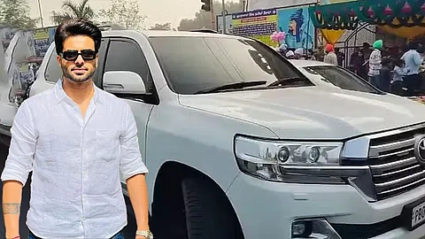 Mankirat Aulakh, Mankirat Aulakh Challan, Mankirat Aulakh SUV, Mankirat Aulakh Car, Mankirat Aulakh Land Cruiser Challan