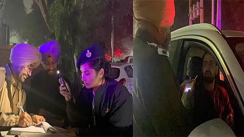 Jalandhar Police firmaction against drunk drivers; 185 vehicles checked, 47 challans issued