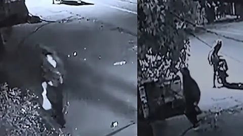 Ajnala Police Station, Ajnala Police Station IED, Ajnala Police Station CCTV, Ajnala Police Station Explosives CCTV, Ajnala Police Station RDX CCTV