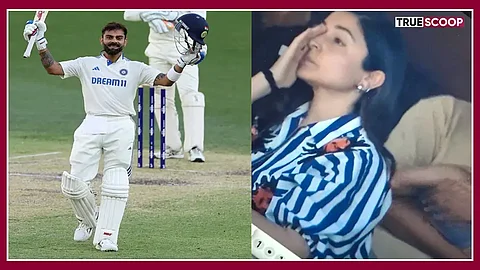 Virat Kohli Son, Akaay Virat Kohli Son, Virat Kohli Son Photo Leak, Akaay Photo Leak, Akaay Perth Stadium, Virat Kohli Sister