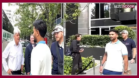 Nitish Kumar Reddy, Nitish Kumar Reddy Australian Security, Australian Security Guard Nitish Kumar Reddy, Team India Canberra, Team India Australian PM