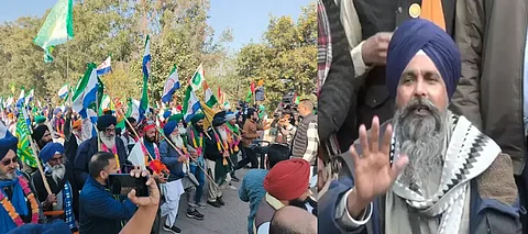 Farmers Delhi March, Farmers Delhi Protest, Farmers Protest, Farmers March, Farmers Jatha March To Delhi