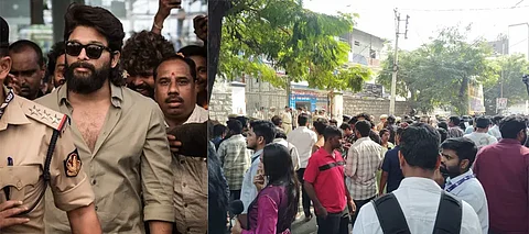 Pushpa 2 actor Allu Arjun, Allu Arjun arrested, AlluArjun Arrest, AlluArjun ArrestReason, AlluArjun Stampede